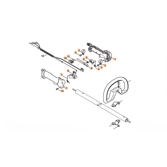 STIHL  Rękojeść manipulacyjna 4137 790 1307